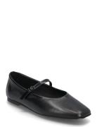 Mary Jane Ballerina - Lth Ballerinasko Ballerinaer Black Calvin Klein