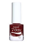 7Day Hybrid Polish 70126 5 Ml Neglelakk Sminke Red Depend Cosmetic