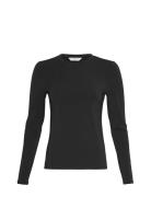 Mschbetrina O Ls Top Tops T-shirts & Tops Long-sleeved Black MSCH Cope...