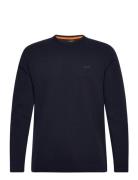 Tempesto Tops T-shirts Long-sleeved Navy BOSS