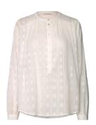 Ayosw Shirt Tops Shirts Long-sleeved White Sofie Schnoor