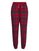 Flannel Pyjama Pants Pyjamasbukser Pysjbukser Red Hunkemöller