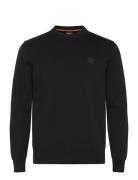 Kanovano_S Tops Knitwear Round Necks Black BOSS