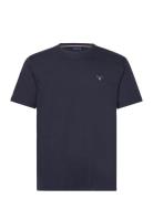 Emb Original Shield T-Shirt Tops T-shirts Short-sleeved Navy GANT