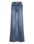 Palazzo Re Ram Cobalt Bottoms Jeans Wide Blue Lois Jeans