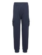 Trousers Cargo Jersey Ss25 Bottoms Sweatpants Navy Lindex