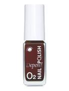 Minilack Oxygen Färg A776 Neglelakk Sminke Red Depend Cosmetic