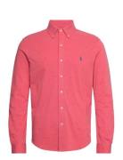 Featherweight Mesh Shirt Designers Shirts Casual Pink Polo Ralph Laure...