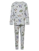 Pyjama Vehicle Dino Pyjamas Sett Grey Lindex