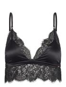 Valerie Ll Bralette Lingerie Bras & Tops Soft Bras Bralette Black Hunk...