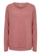 Sc-Biara Tops Knitwear Jumpers Pink Soyaconcept