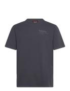 Core Logo City T Shirt Tops T-shirts Short-sleeved Grey Superdry