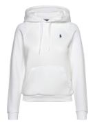 Shrunken Fit Fleece Hoodie Tops Sweat-shirts & Hoodies Hoodies White P...