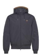 The Hooded Brentham Jkt Bomberjakke Jakke Navy Fred Perry