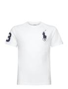 Big Pony Cotton Jersey Tee Tops T-shirts Short-sleeved White Ralph Lau...