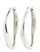 Dune Recycled Hoop Earrings Accessories Jewellery Earrings Hoops Silve...