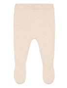 Cotton Footed Trousers Bottoms Leggings Beige Mango