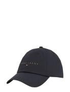 Tjm Linear Logo Cap Accessories Headwear Caps Black Tommy Hilfiger