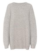 Adiegz Oz Pullover Tops Knitwear Jumpers Grey Gestuz