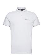 Bowman Logo Polo Sport Polos Short-sleeved White Sail Racing