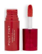 Revolution Pout Tint Sweetie  Lipgloss Sminke Red Revolution Beauty Lo...