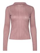 Dazriel Tops T-shirts & Tops Long-sleeved Pink HUGO