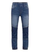 Trousers Denim Staffan Jersey Bottoms Jeans Regular Jeans Blue Lindex