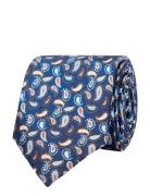 Slhpreben Silk Tie Slips Blue Selected Homme