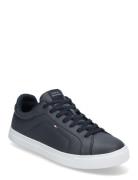 Icon Court Lth Flag Ess Lave Sneakers Navy Tommy Hilfiger