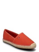 Flag Canvas Espadrille Sandaler Espadrilles Lave Orange Tommy Hilfiger