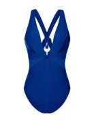 Bati Shaping Swimsuit Badedrakt Badetøy Blue Dorina