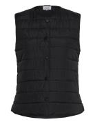 Cc Heart Asta Quiltet Vest Vests Padded Vests Black Coster Copenhagen