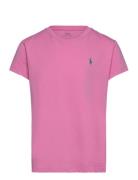 Cotton Jersey Tee Tops T-shirts Short-sleeved Pink Ralph Lauren Kids