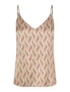 Octaviedea Tops Blouses Sleeveless Beige Dea Kudibal