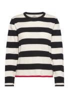 Tight Cotton Ivy Knit Tops Knitwear Jumpers Black Mads Nørgaard