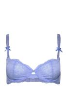 Bra Wire Valerie Lace With B Lingerie Bras & Tops Wired Bras Blue Lind...