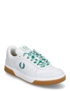 B300 Perf Leather Lave Sneakers White Fred Perry