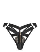 Clementine Hl String Tr Stringtruse Undertøy Black Hunkemöller