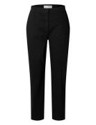 Slfvera-Rita Mw Cropped Pant Noos Bottoms Trousers Chinos Black Select...