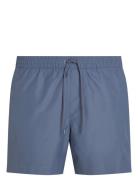 Medium Drawstring Badeshorts Blue Calvin Klein