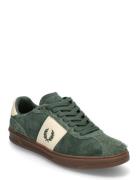 B4 Suede/Leather Lave Sneakers Green Fred Perry