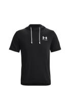 Ua Rival Terry Lc Ss Hd Tops Sweat-shirts & Hoodies Hoodies Black Unde...