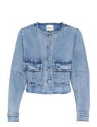 Dangomw 144 Short Jacket Dongerijakke Denimjakke Blue My Essential War...