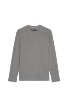 T-Shirts Long Sleeve Tops T-shirts Long-sleeved Grey Marc O'Polo