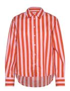 Bleekerll Shirt Ls Tops Shirts Long-sleeved Red Lollys Laundry