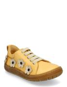 Shoes - Flat - With Lace Lave Sneakers Yellow ANGULUS