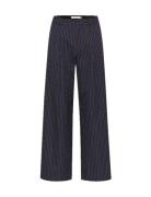 Daciagz Hw Pants Bottoms Trousers Wide Leg Navy Gestuz