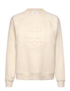 Lr-Nuka Tops Sweat-shirts & Hoodies Sweat-shirts Cream Levete Room