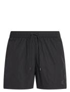 Medium Drawstring Badeshorts Black Calvin Klein