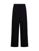 Travel Twill Wide Leg Pant Bottoms Trousers Wide Leg Black Calvin Klei...